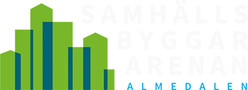 Samhällsbyggararenan logo, länk till Hem